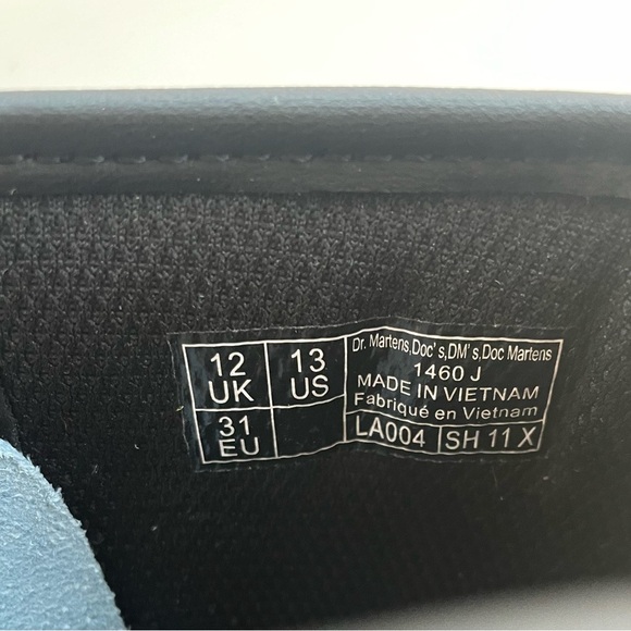 NWOT Dr. Martens Toddler 1460 Patent Woodland Lace Up Boots Size 13 - Picture 13 of 16